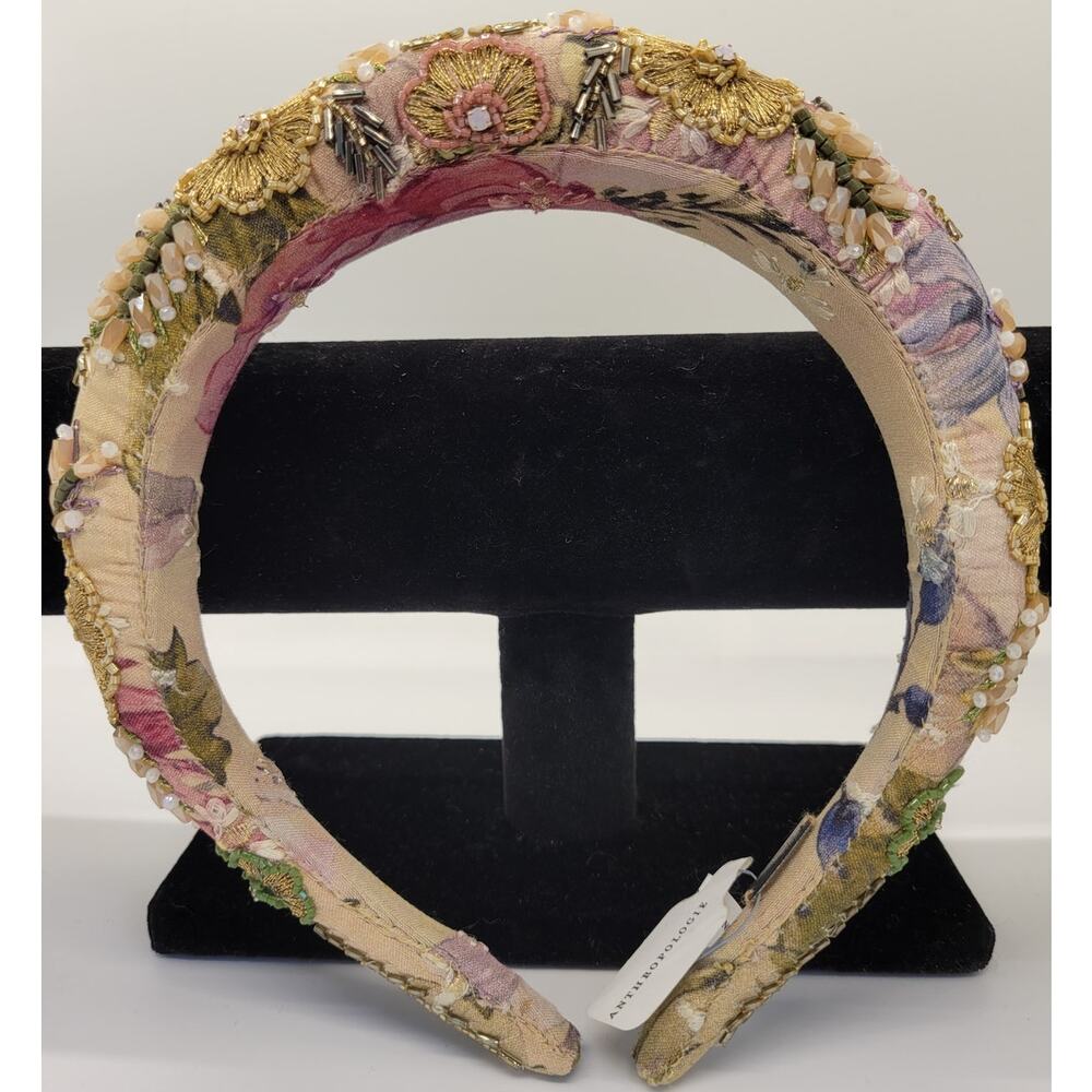 Anthropologie Deepa by Deepa Gurnani Siva Puffed Headband NWT - Picture 8 of 16